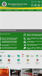 Mobile Screenshot of munidistsanta.gob.pe